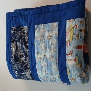 Homemade Nautical Quilt